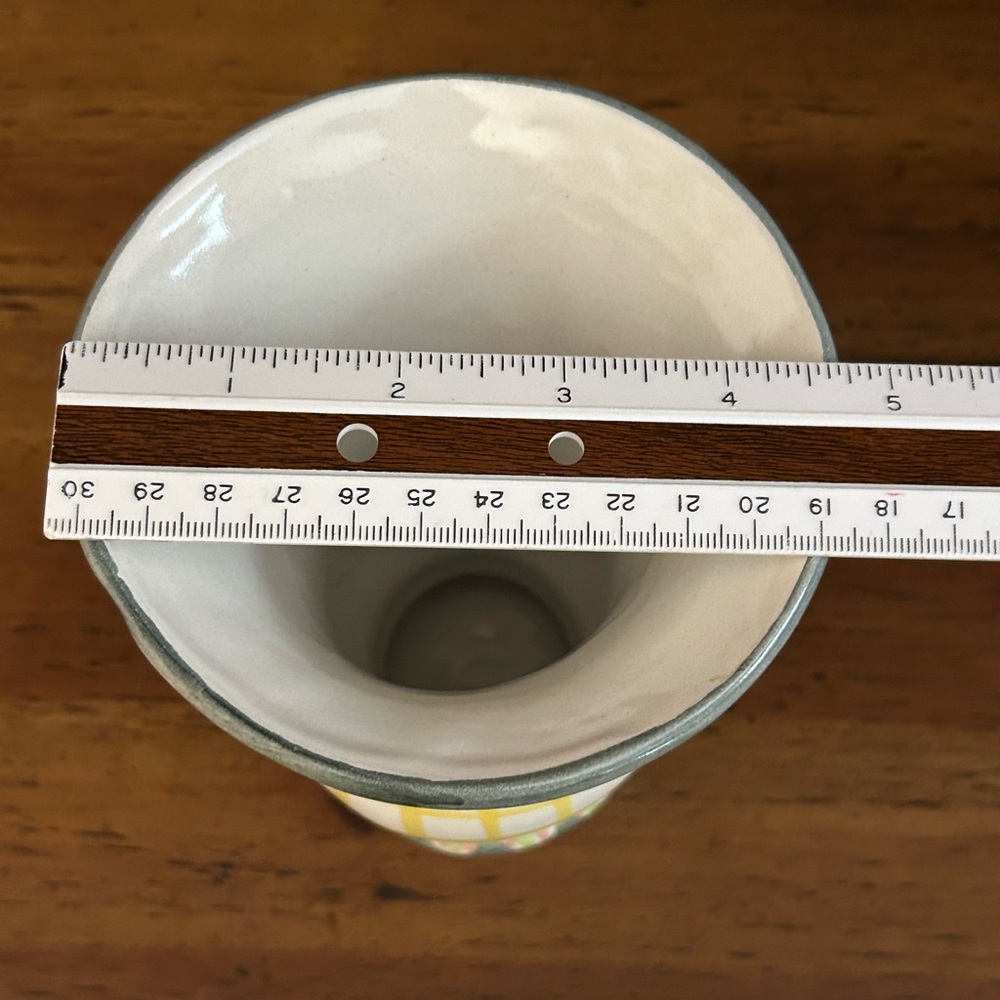 Vintage MacKenzie Childs Vase - King Ferry - Picture 8 of 8
